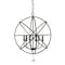 Z-Lite Tull 6 Light Chandelier, Matte Black 458-24MB - alternate 6